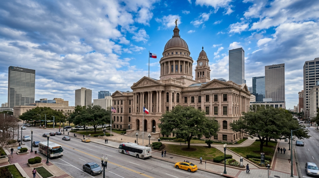 Harris County courthouse Houston Texas — small estate affidavit probate