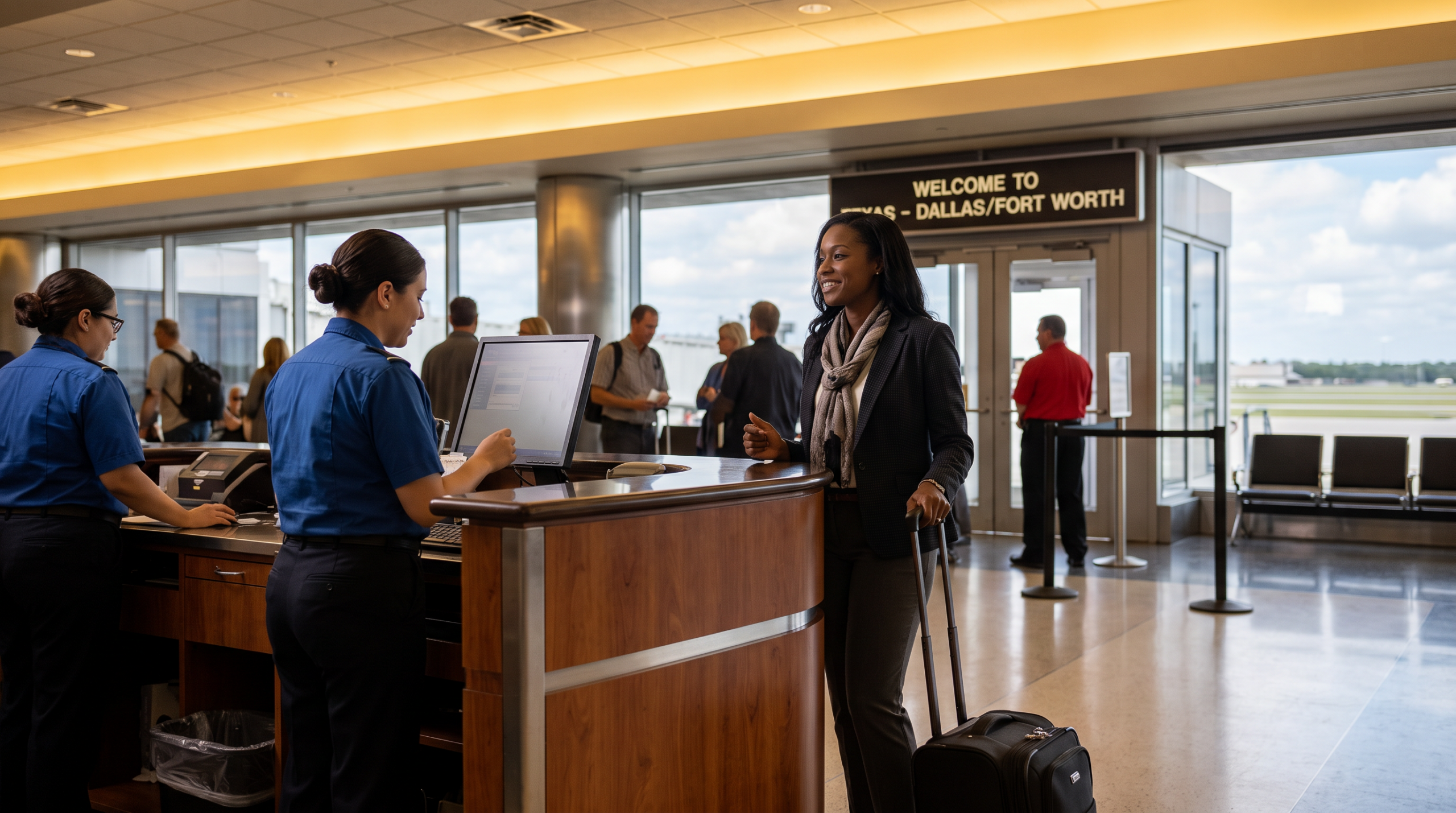 Traveler requesting a cash refund from an airline gate agent under DOT rule